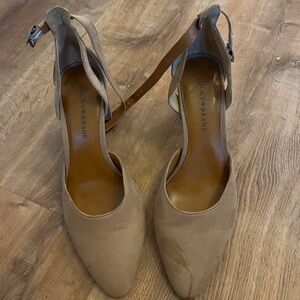 Stylish Lucky Brand Women’s Mariannah Brown Leather 3” Pumps Heels